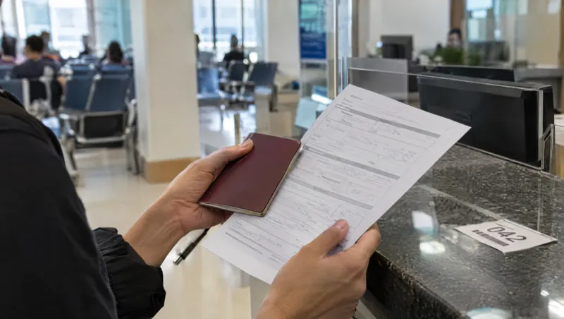 Visa-free stays and tourist visas are extended at the immigration office, fee 1,900 baht