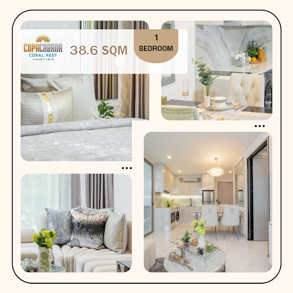 1 спальня 38 м², Copacabana Coral Reef