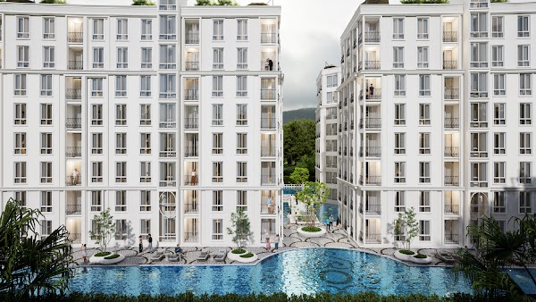 1 bedroom 26 m², Harmonia City Garden