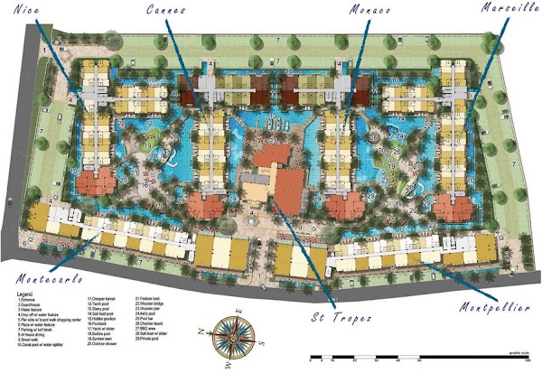 1 спальня 32 м², Seven Seas - 2 Cote D'Azur (b.B)
