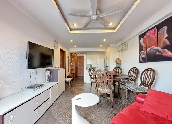 1 спальня 58 м², Jomtien Beach Condominium Rimhad A