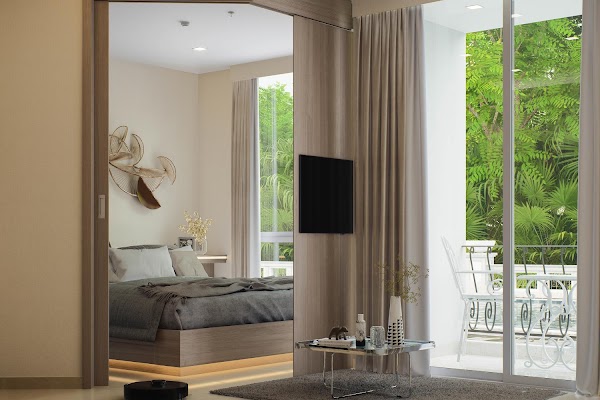 1 спальня 25 м², Harmonia City Garden