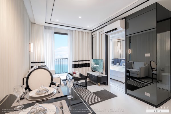 1 спальня 34 м², Embassy Life