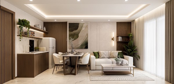 1 спальня 34 м², Siam oriental beach