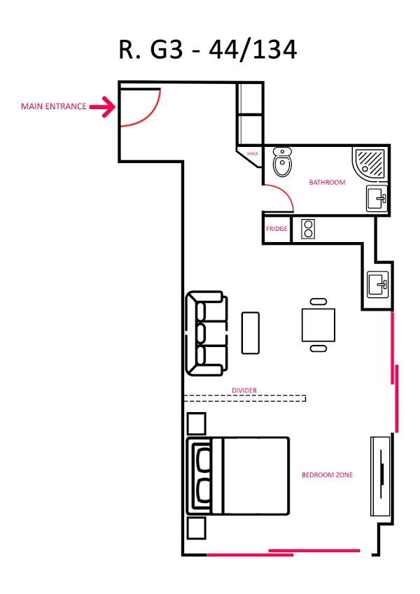 Студия 36 м², Jada Beach Condominium
