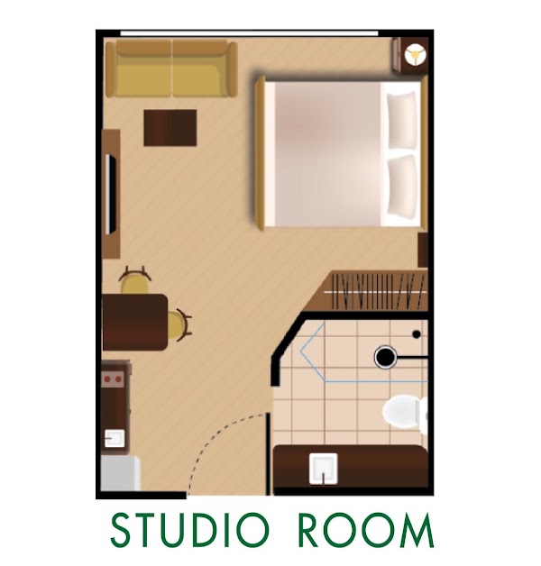 Studio 20 m², Harmonia City Garden