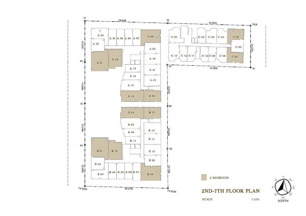 2 спальни 58 м², Siam Oriental Oasis